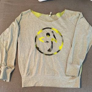 Zumba Wide Neck Sweatshirt